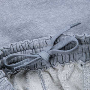 Shorts en molleton unisexe à cordon de serrage personnalisés de haute qualité, logo personnalisé, décontractés, shorts de jogging, shorts en molleton uni, 100% coton, pour hommes - Product Image 2