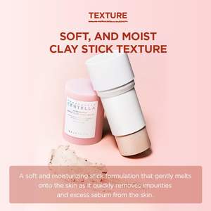 Produits de soin de la peau coréens, produits de beauté, masques faciaux végétaliens, masque en argile rapide pour les pores, Centella de Madagascar, 27g - Product Image 2