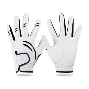 Guantes de golf OEM directos hechos en fábrica, diseño personalizado con tasa ajustable, transpirables clásicos para deportes - Product Image 4