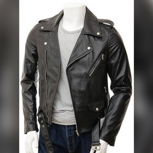 Veste en cuir-nouveau design hommes veste en cuir personnalisée en gros - Product Image 2