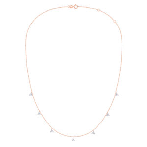 Luxe 14k Véritable Or Diamant Pendentif Fine Rikhava Diamants Pierre Bijoux Mariage Fiançailles Charme pour Hommes et Femmes - Product Image 2