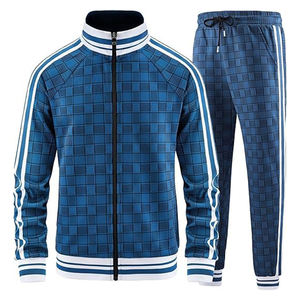 Tendance Vente en gros Impression personnalisée Logo Haute Qualité Sport Gym polyester spandex Polaire Sweat à capuche zippé pour hommes Survêtement - Product Image 5