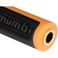 Câble d'extension audio Mumbi 2,00 m, jack 3,5 mm mâle-femelle, gaine en PVC avec connecteurs plaqués or pour écouteurs, fabriqué en Italie