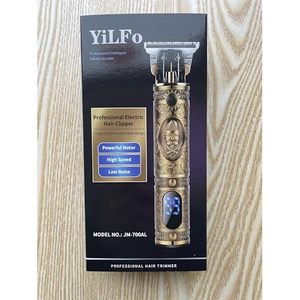 Cortadora de Pelo Eléctrica Inalámbrica Recargable por USB para Hombre, Recortadora de Pelo con Pantalla LED y Cuchilla en T, con Fuente de Alimentación Cero, Enchufe Estadounidense - Product Image 1