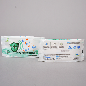 Toallitas limpiadoras húmedas ecológicas Kawaii, 1 paquete de 20 hojas perfumadas de hierba de limón suaves y convenientes para uso familiar y de bebé - Product Image 4