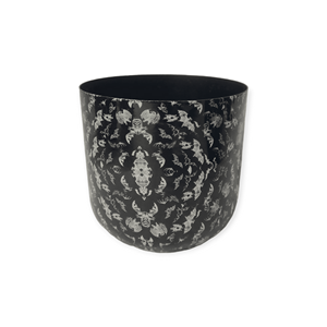 Halloween Print Black White Metal Votive <b>Sticker</b> Latest Home Decoration Empty <b>Glass</b> Candle Jars Logo Halloween Day Wax Use - Product Image 1