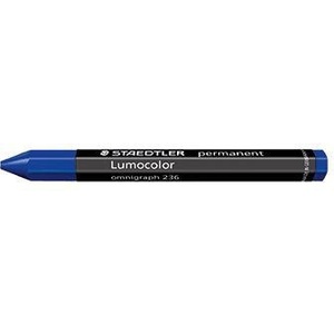 Tiza Permanente para Marcar STAEDTLER Lumocolor Azul con Funda de Papel - Product Image 1