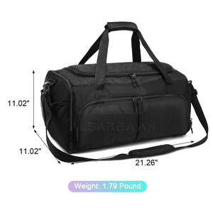 Sacs de sport fabriqués en usine à prix abordable, couleur unie, taille personnalisée, haute qualité, légers - Product Image 2