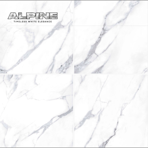 Carreaux numériques brillants de surface GOLD CARRARA ALPINE Elegance 600x600mm Application céramique Novac pour sol mural en marbre - Product Image 6