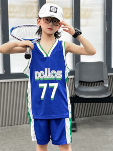 通気性抜群、速乾性、軽量なキッズバスケットボールジャージ、練習用、学生チームユニフォームセット、工場直販、格安、ジミーズ - Product Image 1