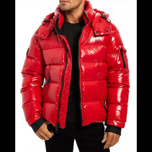Veste matelassée imperméable surdimensionnée à capuche pour homme, sur mesure par le fabricant, OEM, grande taille, pour homme, veste matelassée décontractée pour homme, pour l'extérieur - Product Image 6