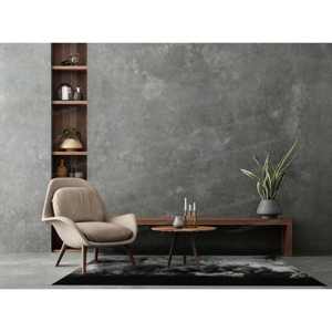 Tapis imprimé - Moderne, style ferme, gris, petit tapis d'appoint pour couloir, décoration intérieure, tapis fin non tissé - Product Image 4