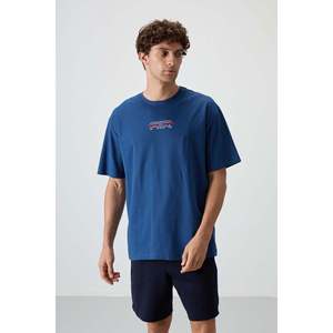 T-shirt imprimé surdimensionné pour homme Parliament, 100% coton jersey, texture épaisse - 88372 - Product Image 3