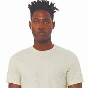 Camisetas de algodón 100% para hombre, cuello redondo básico, cuello redondo liso, ajuste regular clásico para aspecto básico de armario, venta al por mayor - Product Image 3