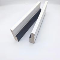 Venta Directa de Fábrica, Moldura de Madera Moderna Resistente al Agua, Certificada por FSC, Pino Radiata Imprimado en Blanco, Marco de Puerta