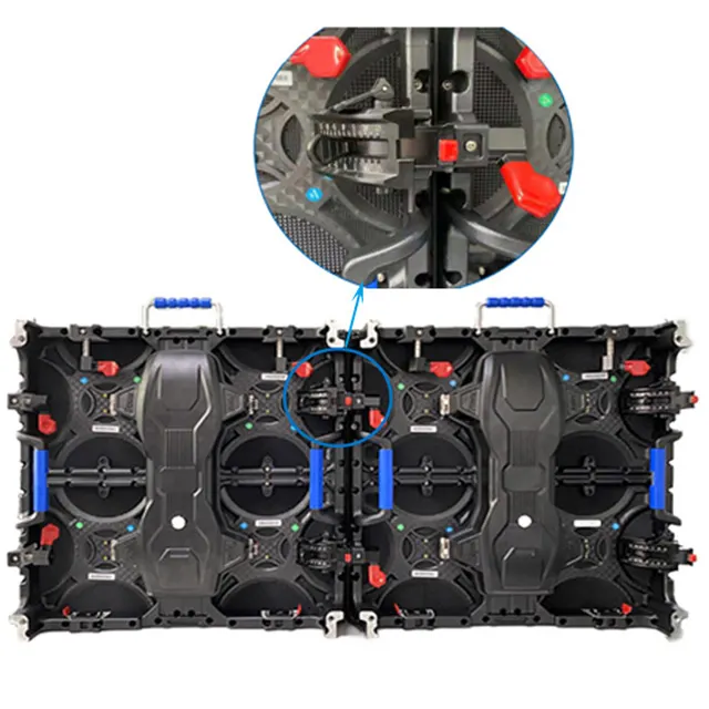 Parede de vídeo LED de alta resolução Sistema completo P3.91 P4.81 para aluguel de paredes de vídeo LED baratas para ambientes internos e externos