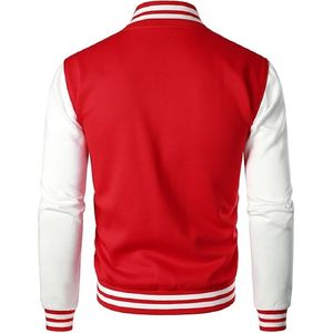 High Quality Custom Logo varsity Jacket with Embroidery CollegeBaseballjacket for men - Product Image 2