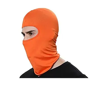 Vente en gros de masque de Ski, cagoule d'hiver tricotée avec un trou, masque intégral uni pour l'hiver - Product Image 1