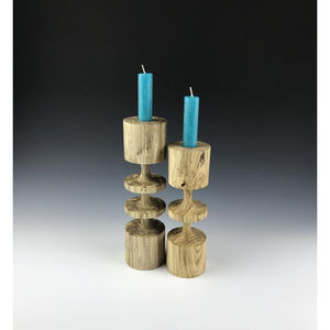 Décoration élégante Bougeoir en bois Bougeoir en bois de la plus grande qualité Bougeoir en bois Accessoires d'éclairage en gros - Product Image 6