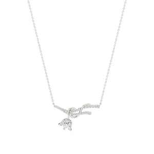 สร้อยคอจี้เพชรรูปดอกบัวเซเรนรา - Product Image 3