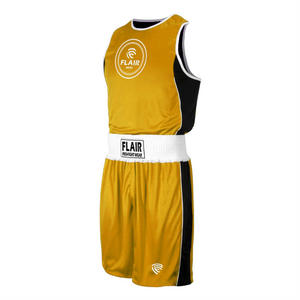 ชุดฝึกเล่นกีฬาคิกบ็อกซิ่งชุดเสื้อกล้ามชกมวยพิมพ์ลายดิจิทัลชุดเสื้อกล้ามนักสู้กางเกงขาสั้น - Product Image 1