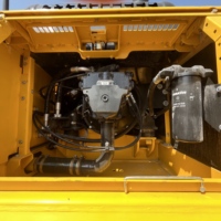 Excavatrice sur chenilles Komatsu PC350 d'occasion, 35 tonnes, moteur fiable, pompe, roulement, PLC, capacité de la benne de 1,8 m, testée et certifiée