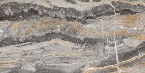 Carreaux de sol en porcelaine à finition métallisée 600x1200mm pour grande villa de luxe et carrelage de salle de bain. - Product Image 3