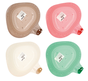 Scolapasta ovale in plastica con manico, colori assortiti (GSC 4001714) - Product Image 3