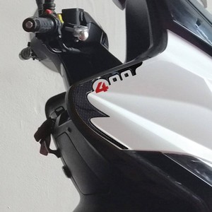 2 Adesivi Protettivi 3D in Gel per Bordi, Compatibili con Kymco XCITING 400 2012-2017, Decalcomanie per Moto - Product Image 1