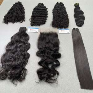 100% vrais cheveux humains trame Extensions de cheveux vapeur birman bouclé faisceau trame bouclés birman vapeur chaude disponible - Product Image 6