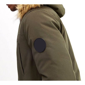 Chaqueta Parka Reversible de Invierno para Hombre, Cortavientos e Impermeable, Acolchada de Algodón, Larga, Gruesa y Cálida, para Exteriores, en Tallas Grandes - Product Image 3