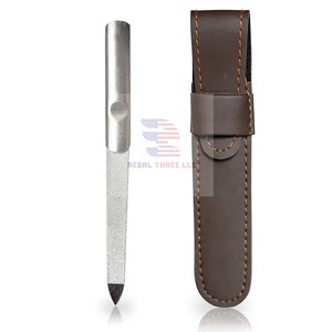 Limes à ongles double face en acier inoxydable de qualité supérieure avec poignée antidérapante - Product Image 4