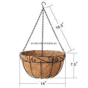 Macetas Colgantes de Diseño Único, Estilo Rústico Vintage, Inspiradas en el Arte, Elegantes, para Decoración de Interiores y Exteriores - Product Image 4