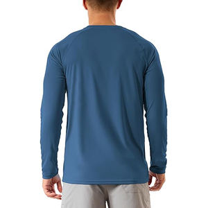 Camiseta de Compresión Ligera Anti-UV de Secado Rápido para MMA, Tejido Elástico Transpirable, Manga Larga, Ajuste Atlético - Product Image 2