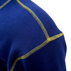 Ensemble de sweat à capuche avec impression personnalisée et points contrastés Ensembles de jogging Nouveau design Survêtement en coton Survêtement de sport décontracté à coupe ample - Product Image 4