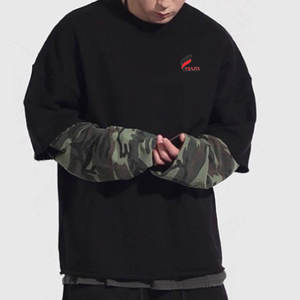 T-shirt respirant à manches doubles pour homme, vêtements décontractés, polyester/coton, séchage rapide, hiver - Product Image 3