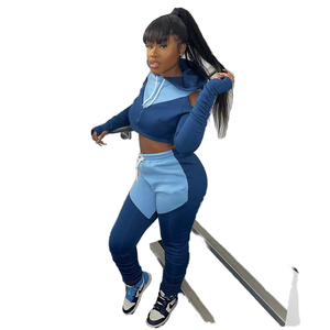 Ensemble de survêtements d'entraînement avec matériau léger à séchage rapide ceinture réglable idéale pour la course à pied et les activités de plein air. - Product Image 1