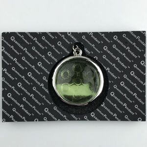 Kalung liontin Bio energi tinggi untuk wanita 5000CC perhiasan <span class=keywords><strong>Fashion</strong></span> kaca hijau energi <span class=keywords><strong>Quantum</strong></span> untuk hadiah - Product Image 1