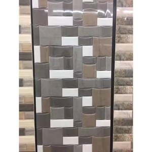 12x24 30x60cm 300x600mm Azulejos de pared de cerámica para exteriores Diseño de piedra real Acabado brillante para azulejos de pared de porcelana de elevación - Product Image 6