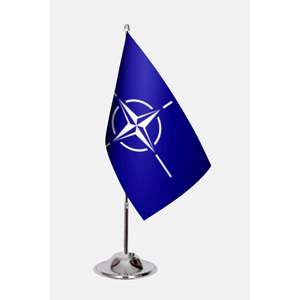 OTAN Office Flags Promotional NATO Desk <b>Banners</b> - Product Image 1