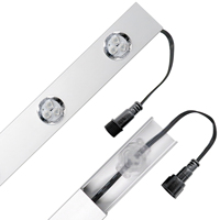 Lumière de piste permanente extérieure UL Listed DC12V 30mm UCS2903 UCS2904 RGB RGBW LED Pixel Point Light pour la décoration de la maison