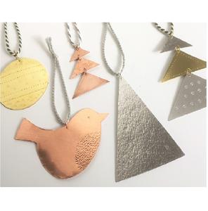 Décorations d'arbre de Noël avec étoiles dorées Décorations d'arbre de Noël en métal pour Noël Ornements décoratifs de festival - Product Image 6