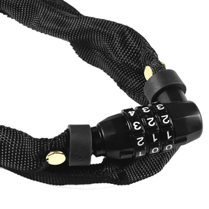 กุญแจล็อคโซ่จักรยานเหล็กแบบมีสิทธิบัตร ป้องกันการตัด รหัสแบบ 3 หลัก รุ่น ABA ARV-B003 น้ำหนัก 460 กรัม ยาว 48 นิ้ว สำหรับจักรยาน - Product Image 5