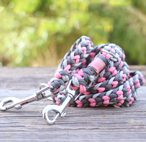 Cuerda impermeable correa de perro cuerda de collar de perro colorida, correa de cuerda de algodón personalizada de 5 pies - Product Image 2