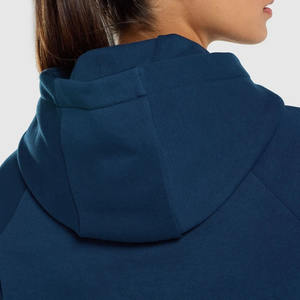 Alta calidad Drop-shoulder sudaderas con capucha para mujer Sudadera con capucha de gran tamaño para mujer Venta al por mayor Moda Sudadera con capucha de manga larga Mujer - Product Image 4