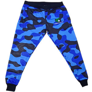 Pantalons de jogging en molleton décontractés pour hommes en gros, OEM, pantalons de survêtement évasés, taille élastique, molleton français personnalisé, pantalons de jogging évasés superposés - Product Image 1