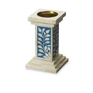 Candelabro con Incrustaciones de Hueso para Decoración del Hogar, Hotel, Portavelas para Decoración del Hogar - Product Image 1