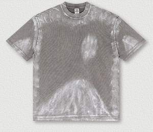 Wholesale Custom Vintage <b>Tie</b> Die t-Shit Washed Drop Shoulder Short Sleeve Oversize 100% Cotton Unisex Acid Wash T-shirt - Product Image 4