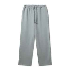 กางเกงวอร์มขาบานทรงโอเวอร์ไซส์เอวกลางผ้าฝ้าย 100% เป็นมิตรกับสิ่งแวดล้อมสำหรับผู้ชาย คุณภาพสูง - Product Image 1