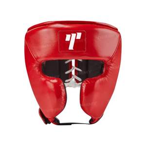 Protège-tête de boxe personnalisé protège-tête de combat de boxe protège-tête de protection intégrale du visage personnalisé ensembles de boxe en cuir véritable - Product Image 1